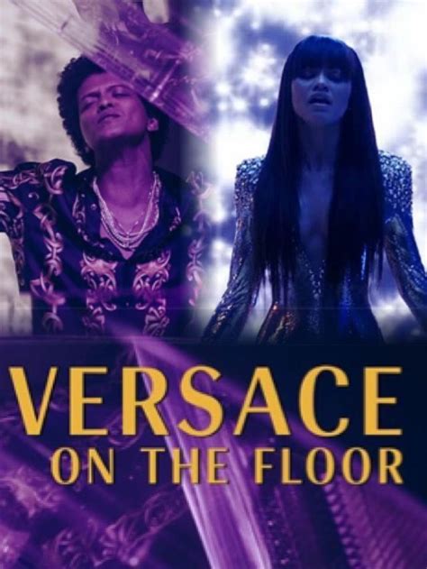 vevo bruno mars versace|Versace on the floor meaning.